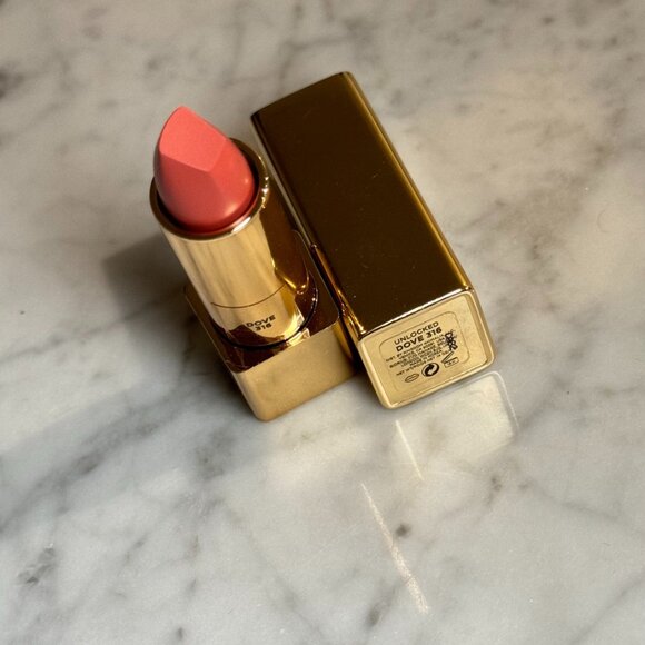 Hourglass Unlocked Satin Creme Lipstick | Dove 316: Soft Pink Peach | NEW MAKEUP - Picture 3 of 3